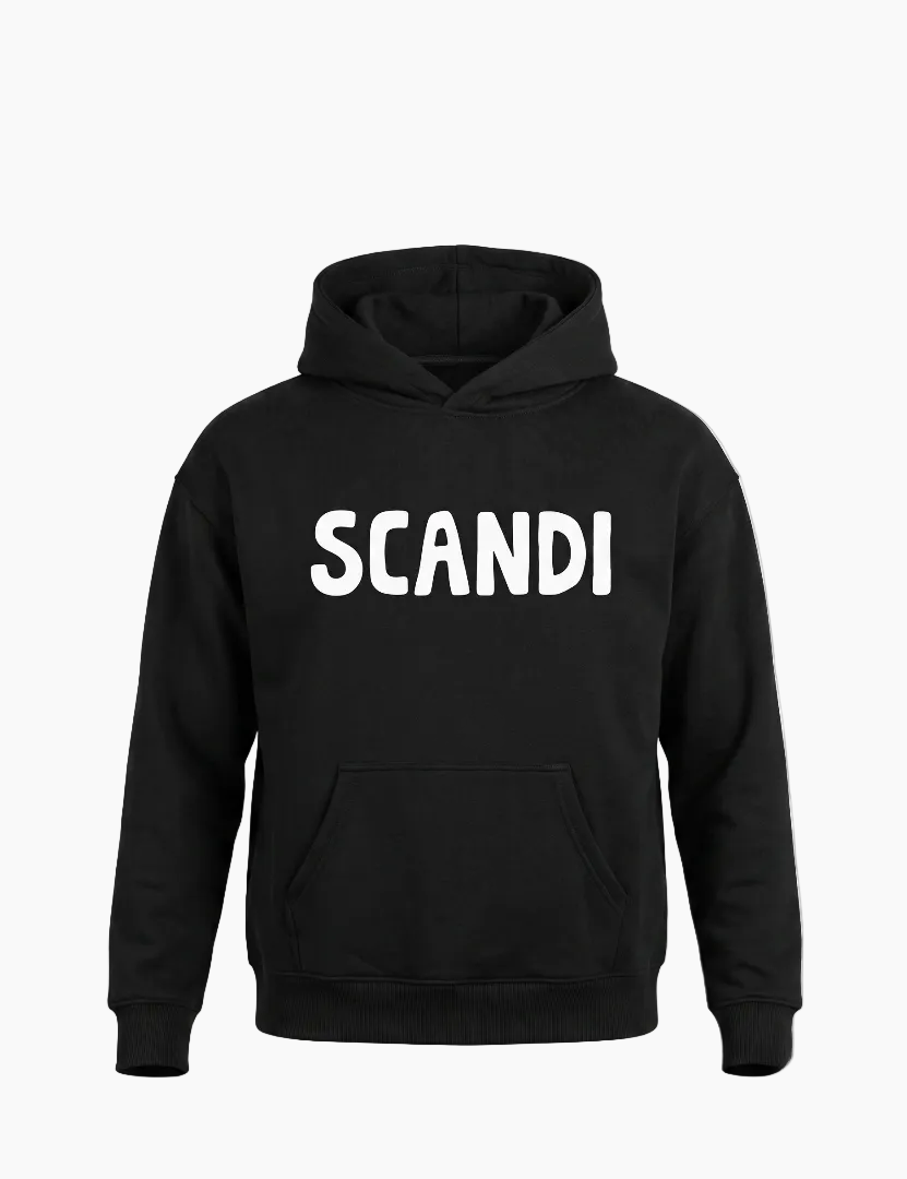 Scandi Drop Shoulder Hoodie