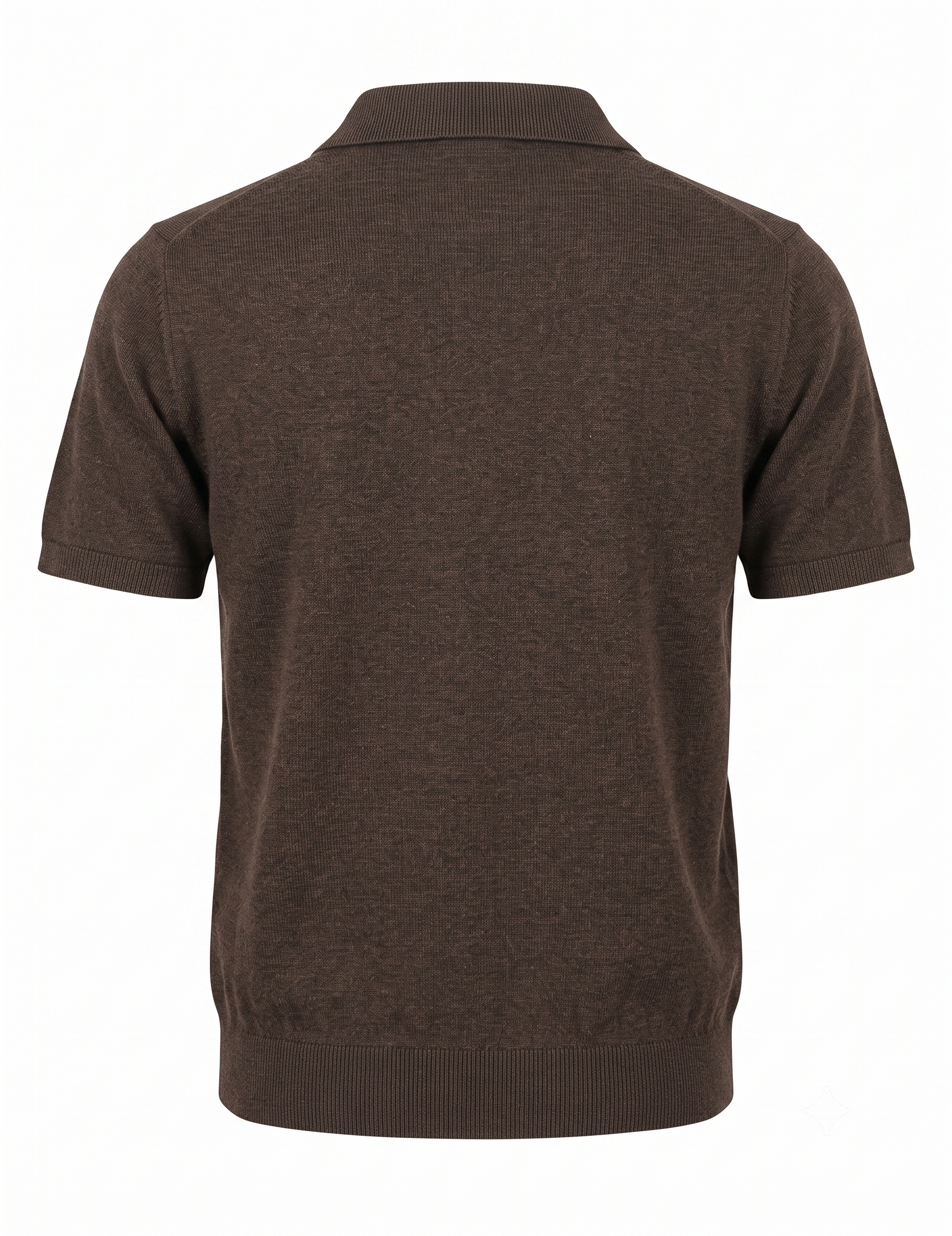 The Regent V-Notch Fine-Knit Polo