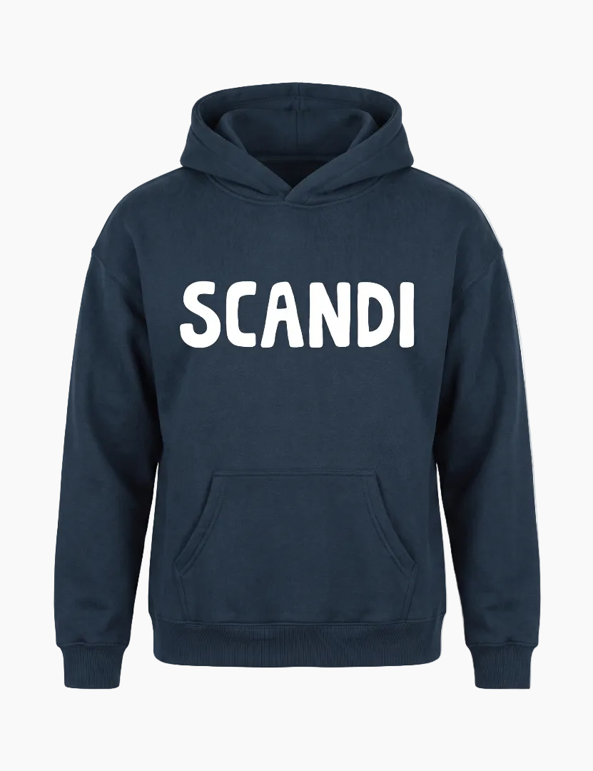 Scandi Drop Shoulder Hoodie